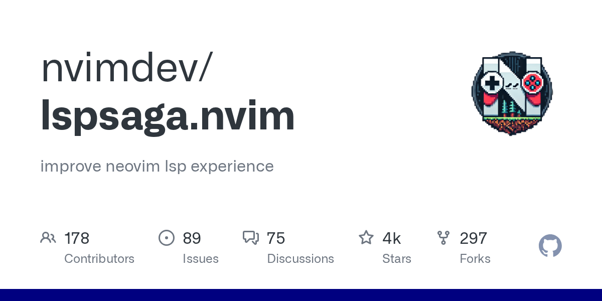 GitHub - nvimdev/lspsaga.nvim: improve neovim lsp experience