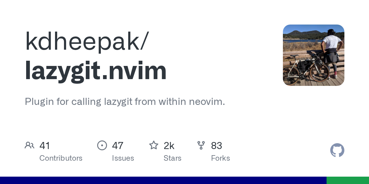 Plugin for calling lazygit from within neovim. Contribute to kdheepak/lazygit.nvim development by creating an account on GitHub.